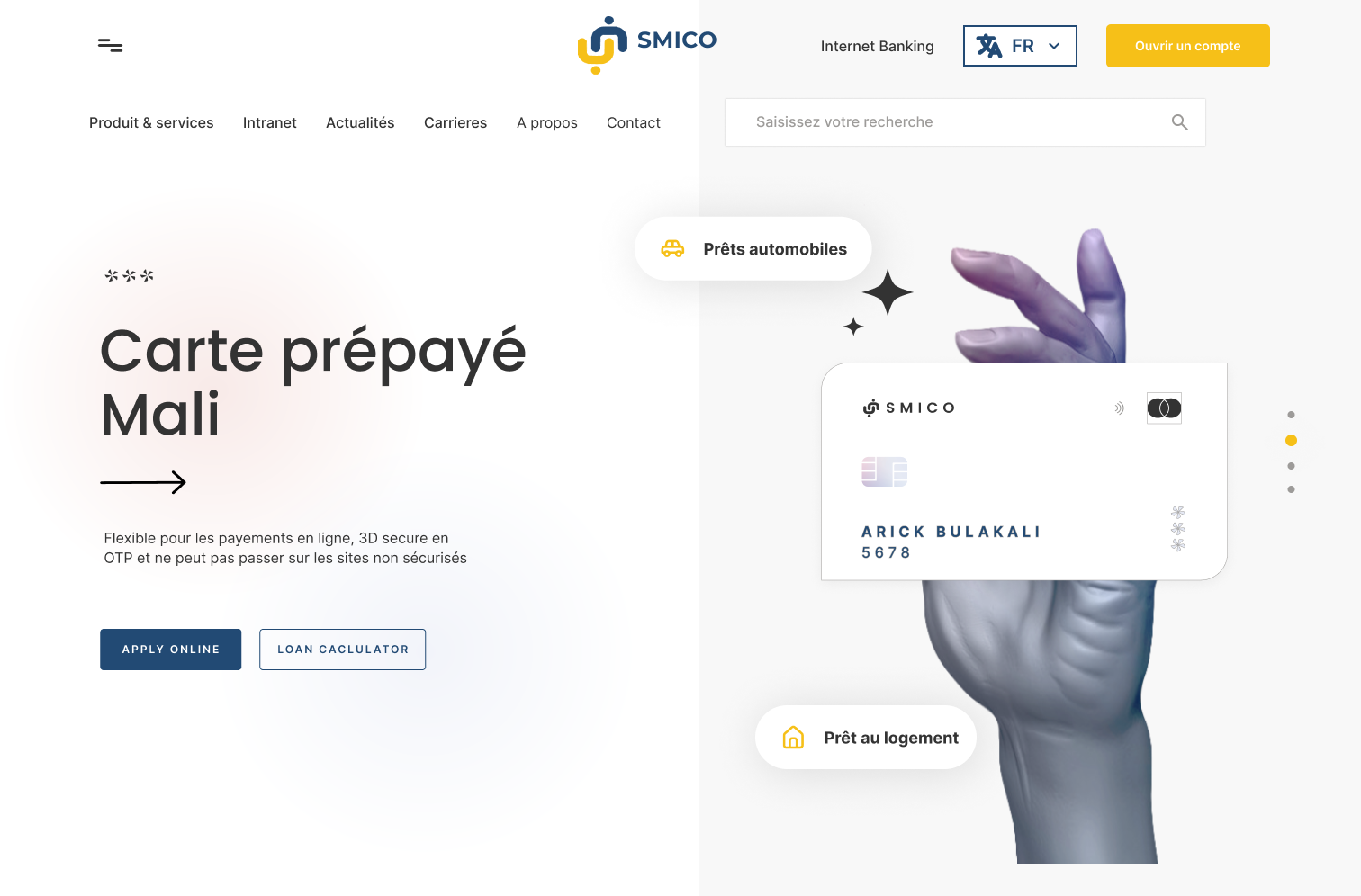 Redesign of the SMICO Website