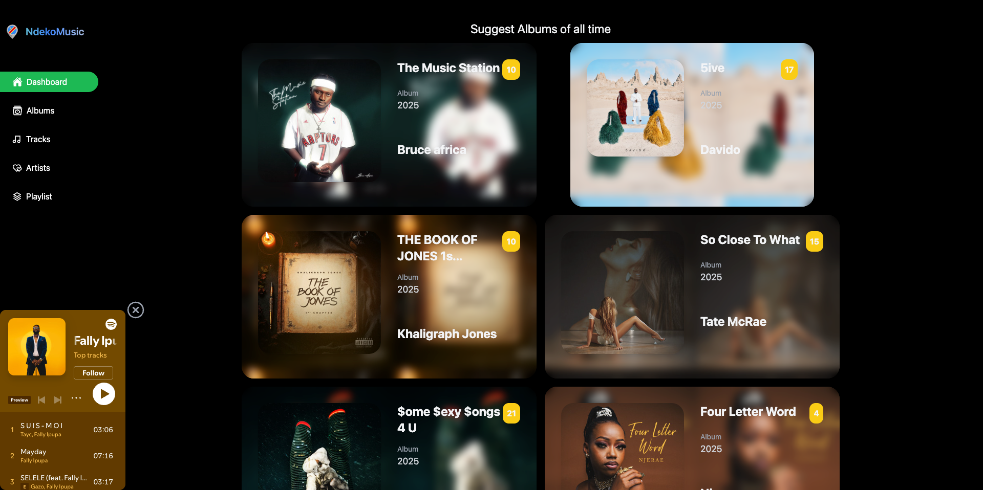 Simple Spotify Clone
