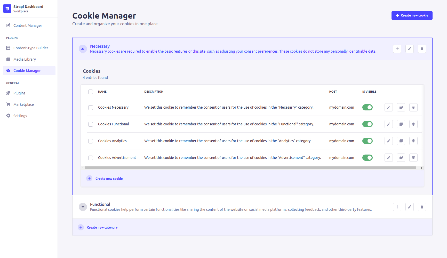 Cookie Manager