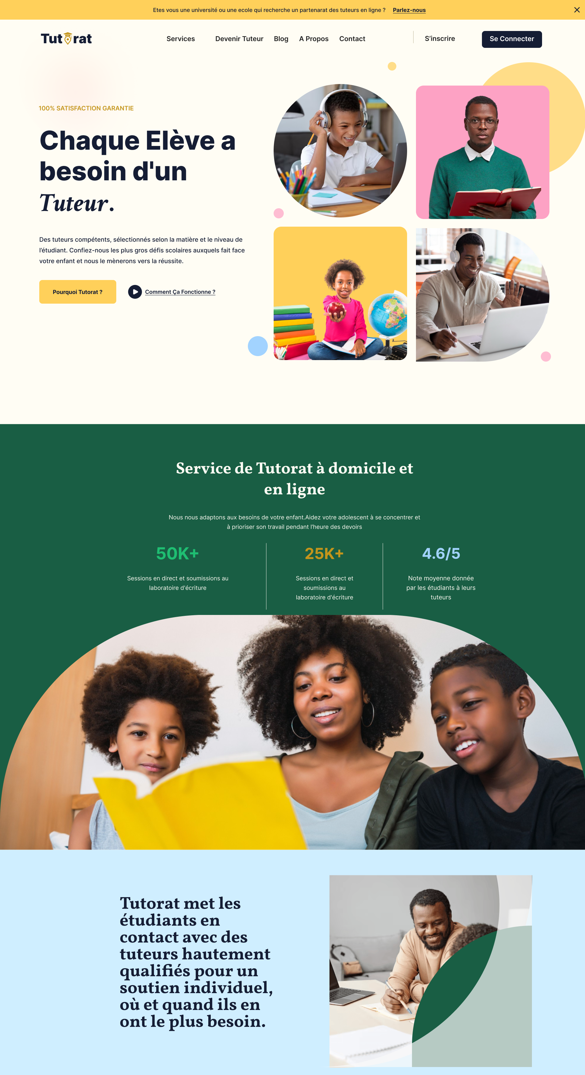 Online Tutoring Web Application